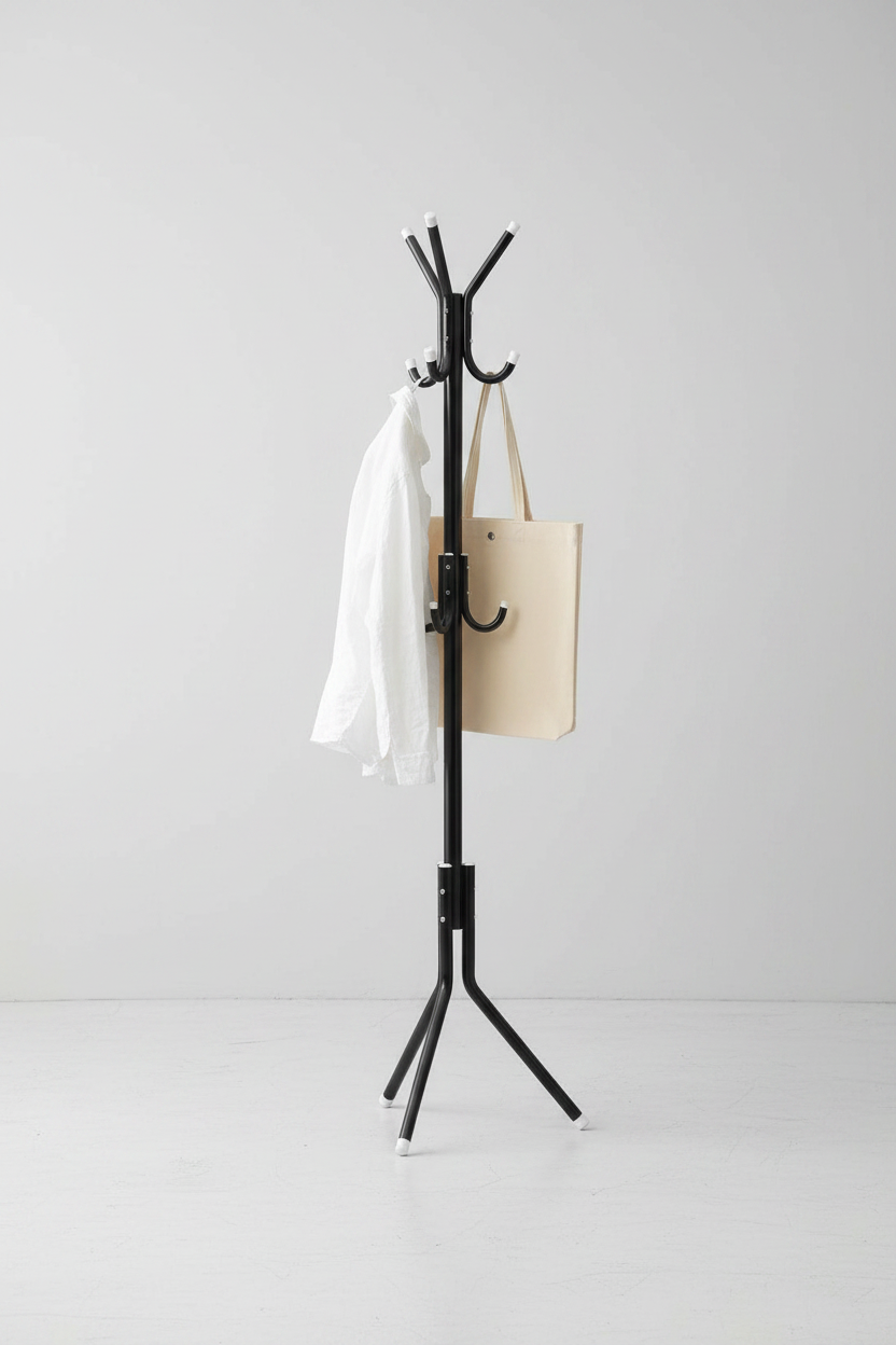 Freestanding Iron Clothes Rack