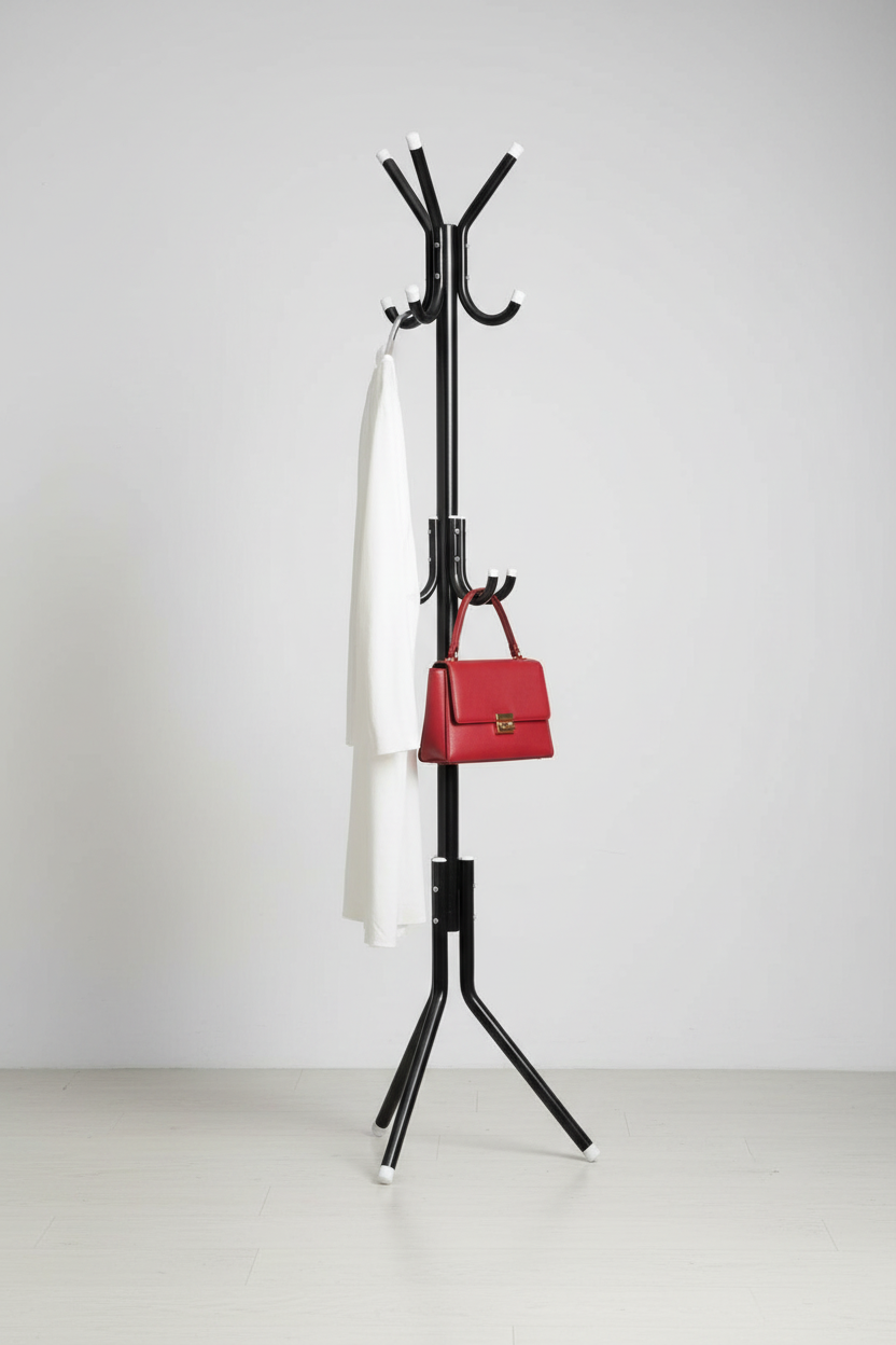 Freestanding Iron Clothes Rack