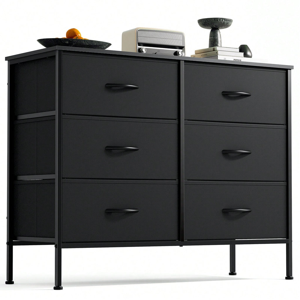 6-Drawer Dresser with Fabric Drawers – Bedroom & Living Room | MIRA