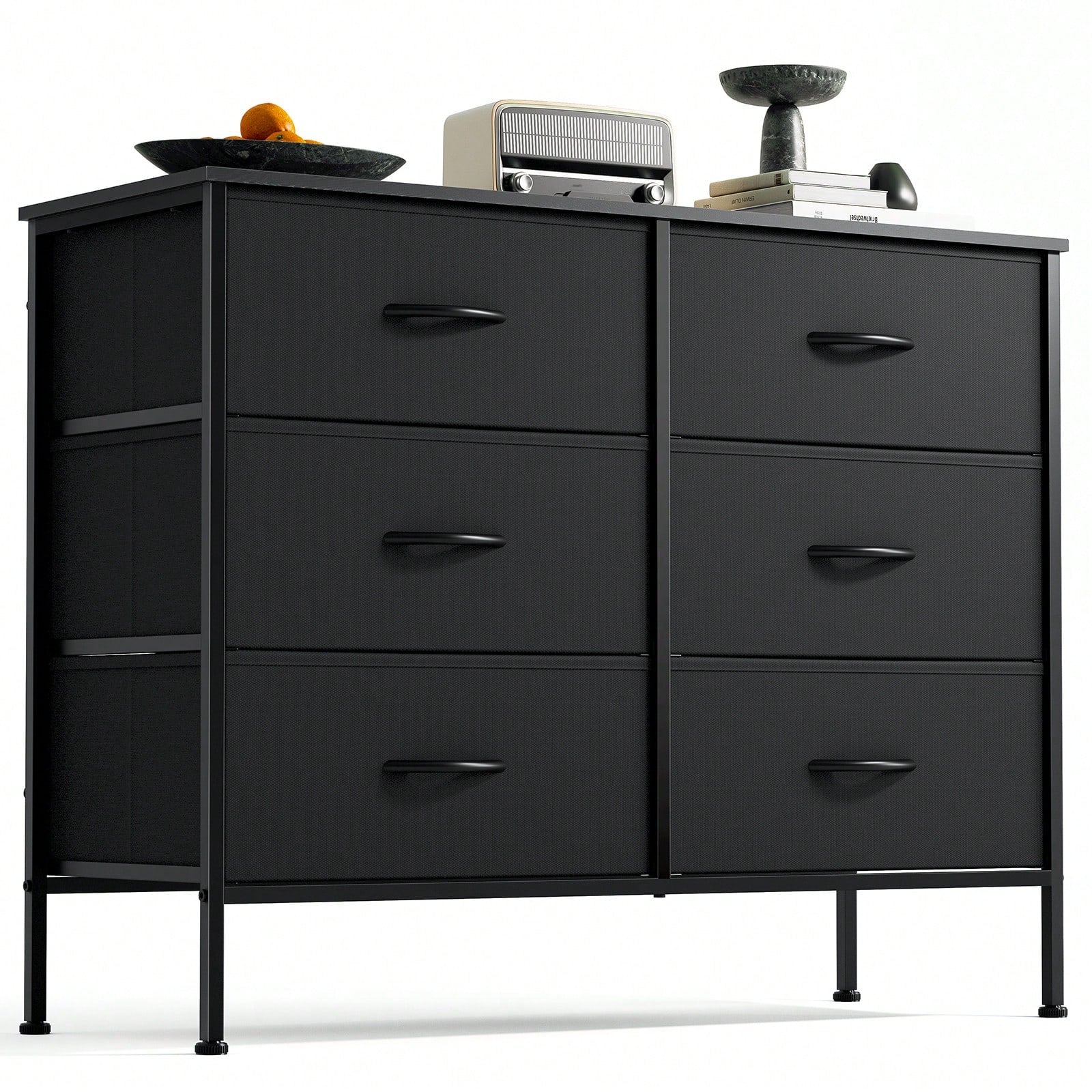 6-Drawer Dresser with Fabric Drawers – Bedroom & Living Room | MIRA
