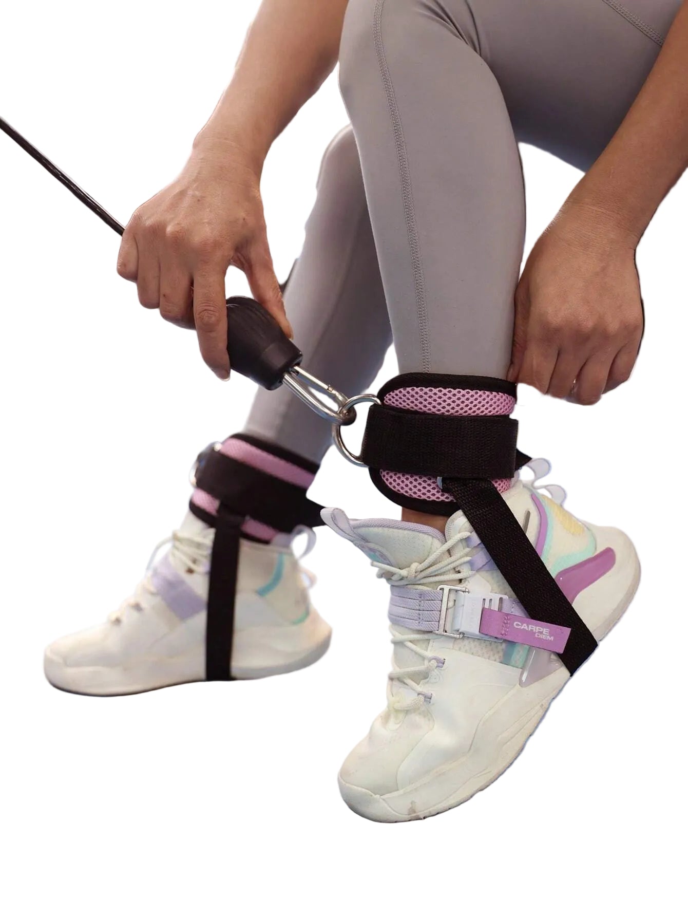 Ankle Strap for Cable Machine & Resistance Bands – Booty & Leg Workout Cuff | MIRA