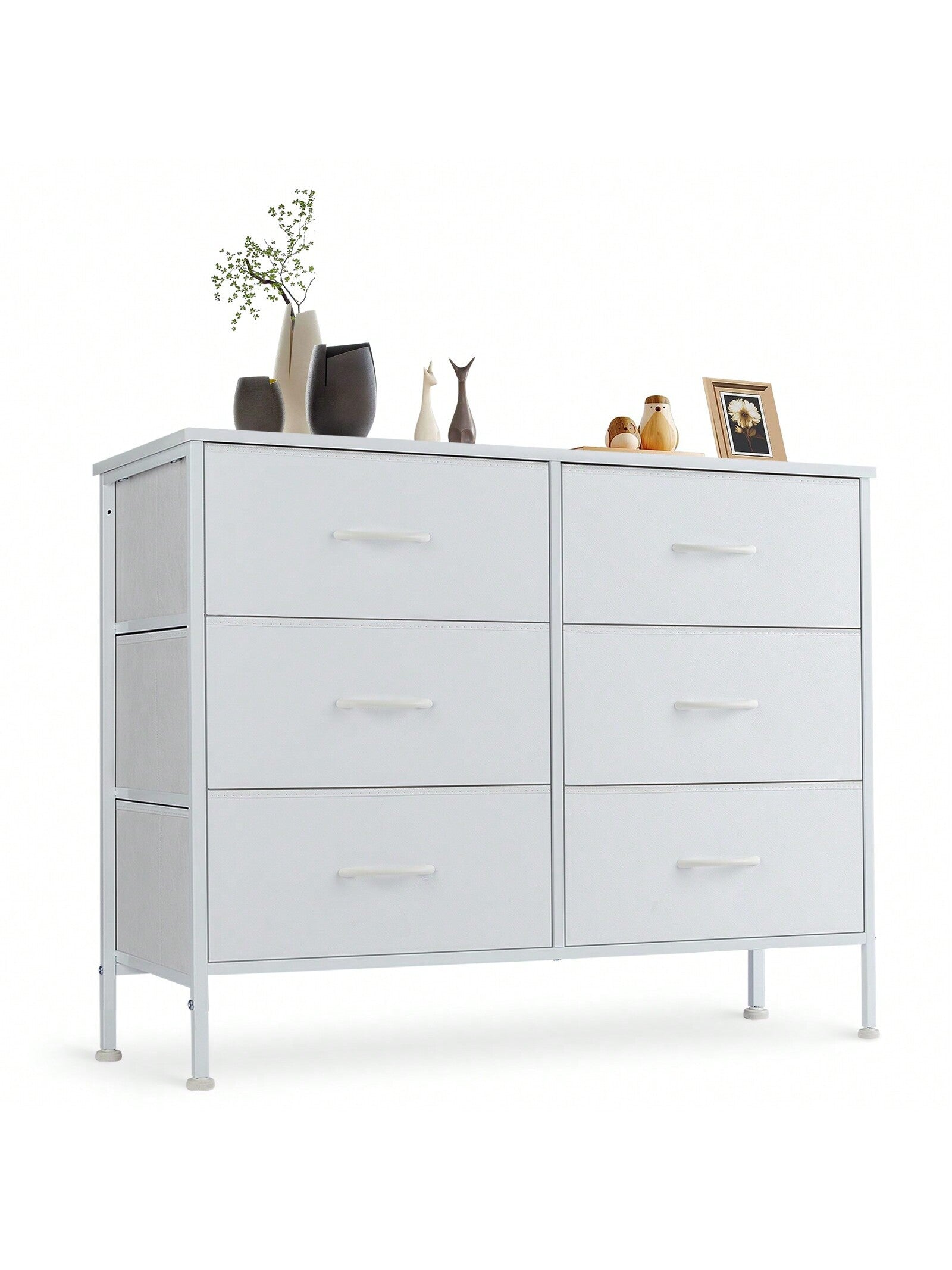 6-Drawer Dresser with Fabric Drawers – Bedroom & Living Room | MIRA