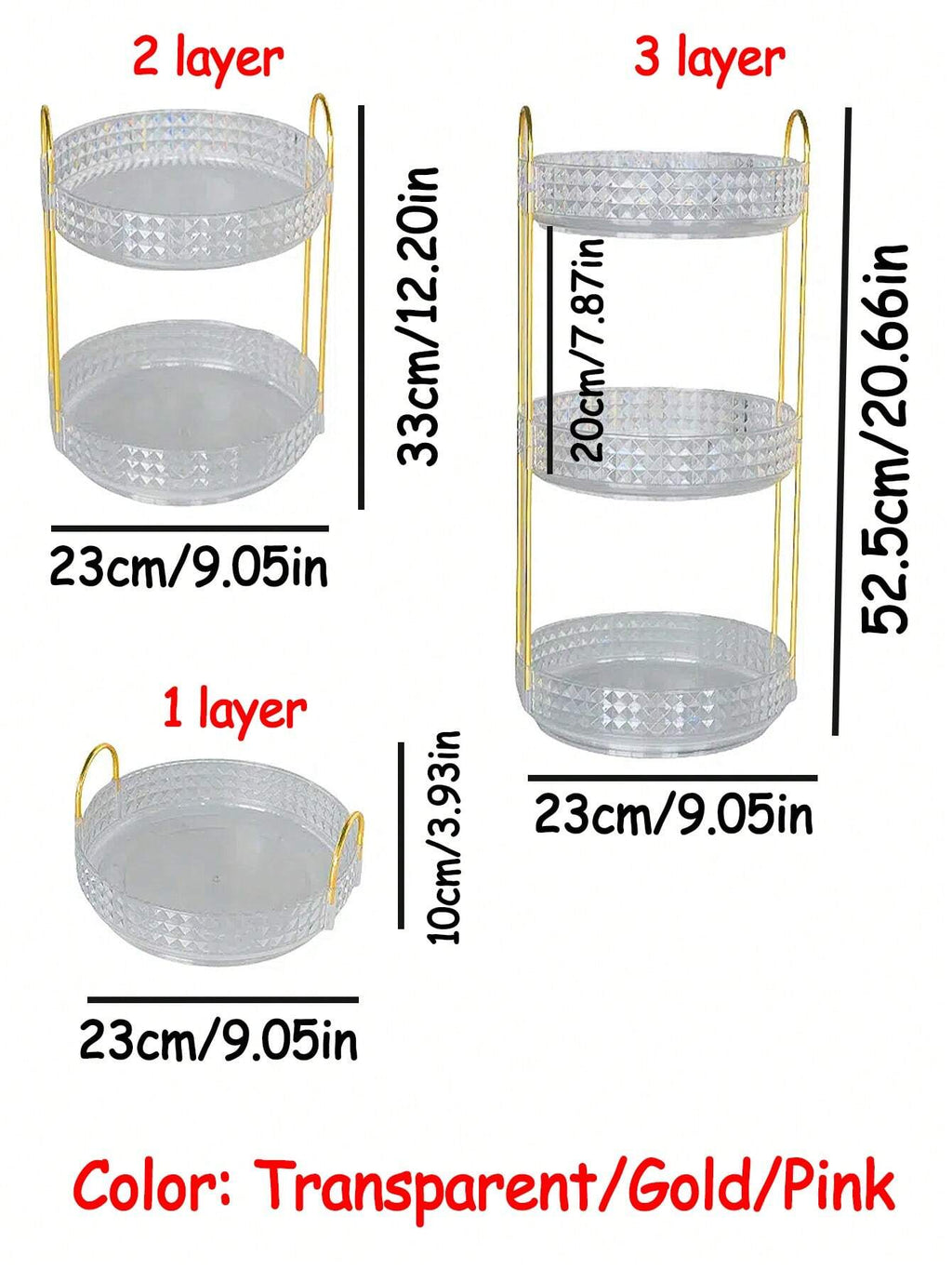 360° Rotating Makeup Organizer – Carousel Spinning Rack for Vanity | MIRA