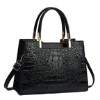 Crocodile Pattern Handbag & Crossbody Purse for Women | MIRA