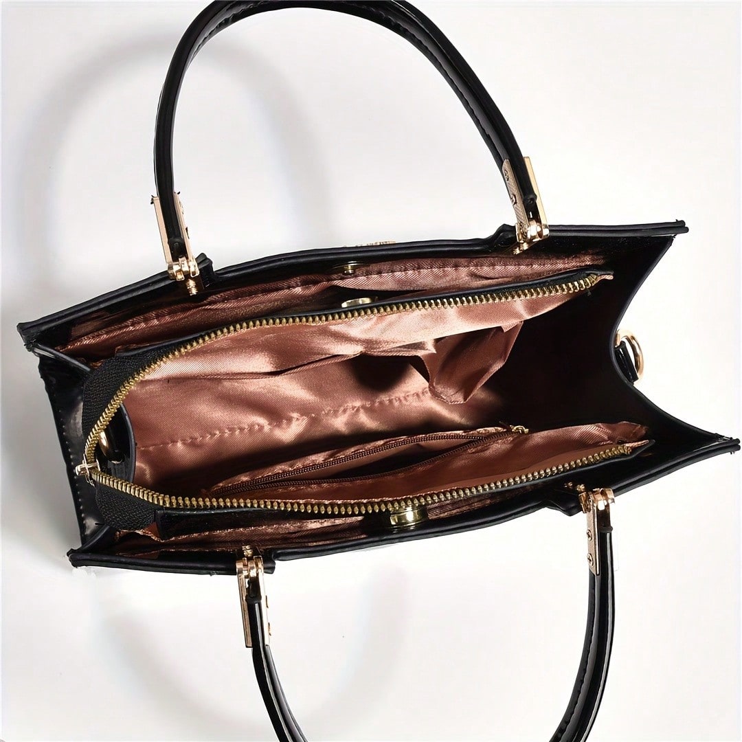 Crocodile Pattern Handbag & Crossbody Purse for Women | MIRA