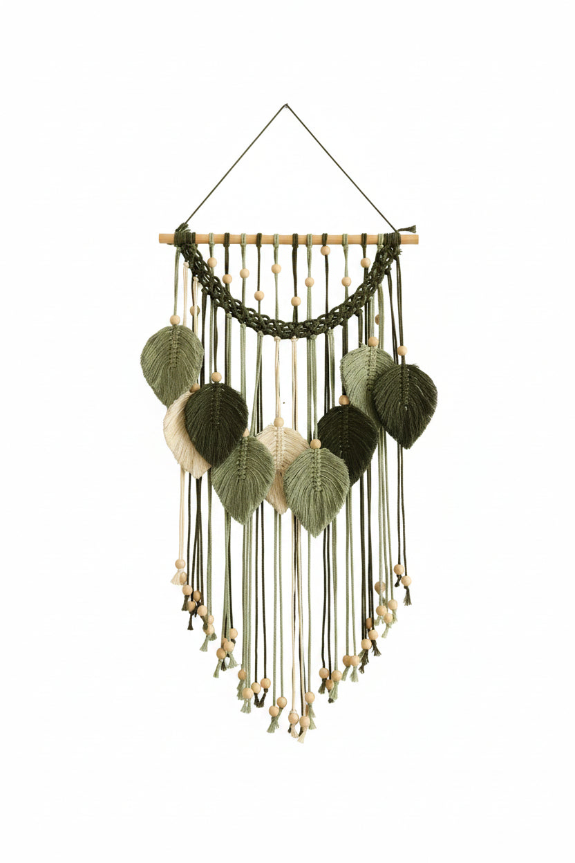 Feather Macrame Wall Hanging