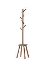 Free-Standing Coat Rack | 8 Hooks & Storage Shelf, 67.1" Hall Tree – MIRA