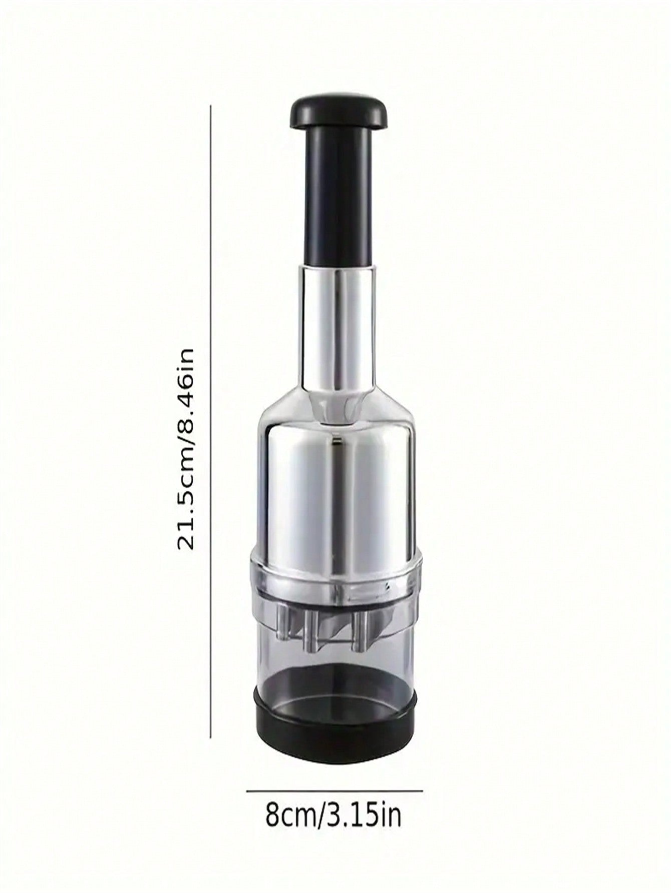 Manual Vegetable Chopper – Onion Slicer & Garlic Mincer with Container | MIRA