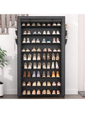 Large Shoe Rack Cabinet 6/10 Tier – 50-56 Pairs, Dustproof | MIRA