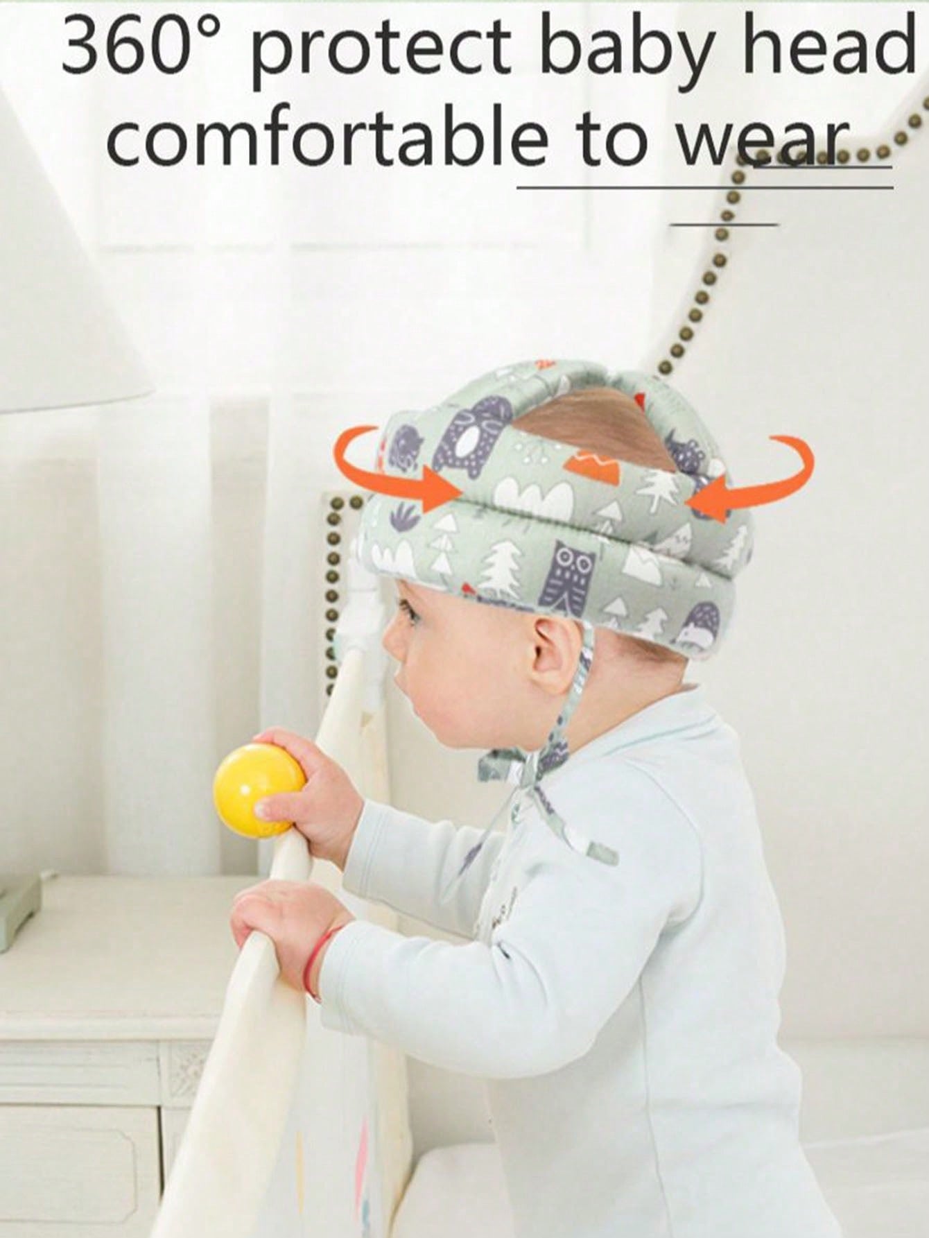 Baby Head Protection Helmet – Infant Anti-Fall Pad for Crawling & Walking | MIRA