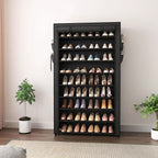 Large Shoe Rack Cabinet 6/10 Tier – 50-56 Pairs, Dustproof | MIRA