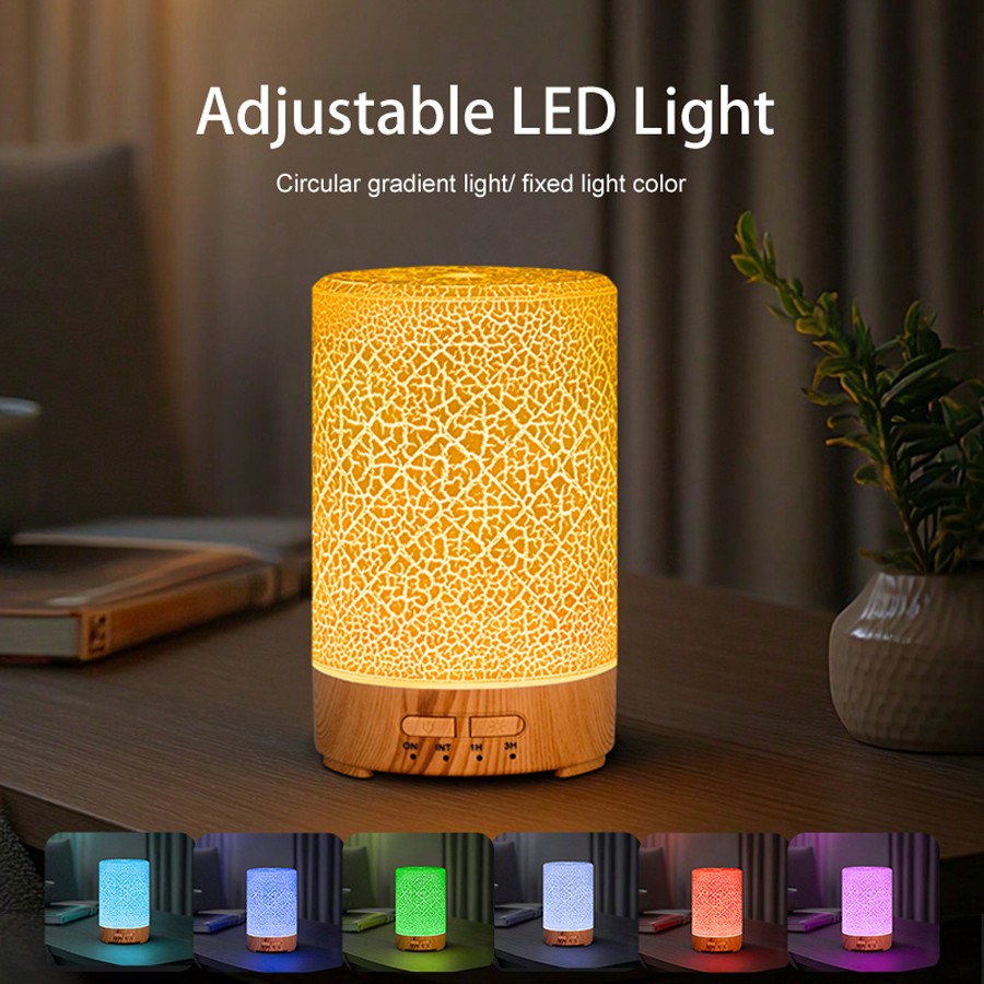 1pc 150ml 7 Colors Lighting Flame Ultrasonic Aroma Diffuser, Aromatherapy Diffuser Machine, Portable USB Essential Oil Desktop Diffuser Air Humidifier