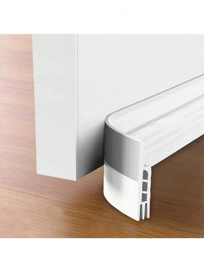 1 Pack Door Draft Stopper, Under Door Sweep For Exterior & Interior Doors, Weather Stripping Door Seal, Garage Window Blocker Noise Cold Air Insulation, Draft Guard,Door