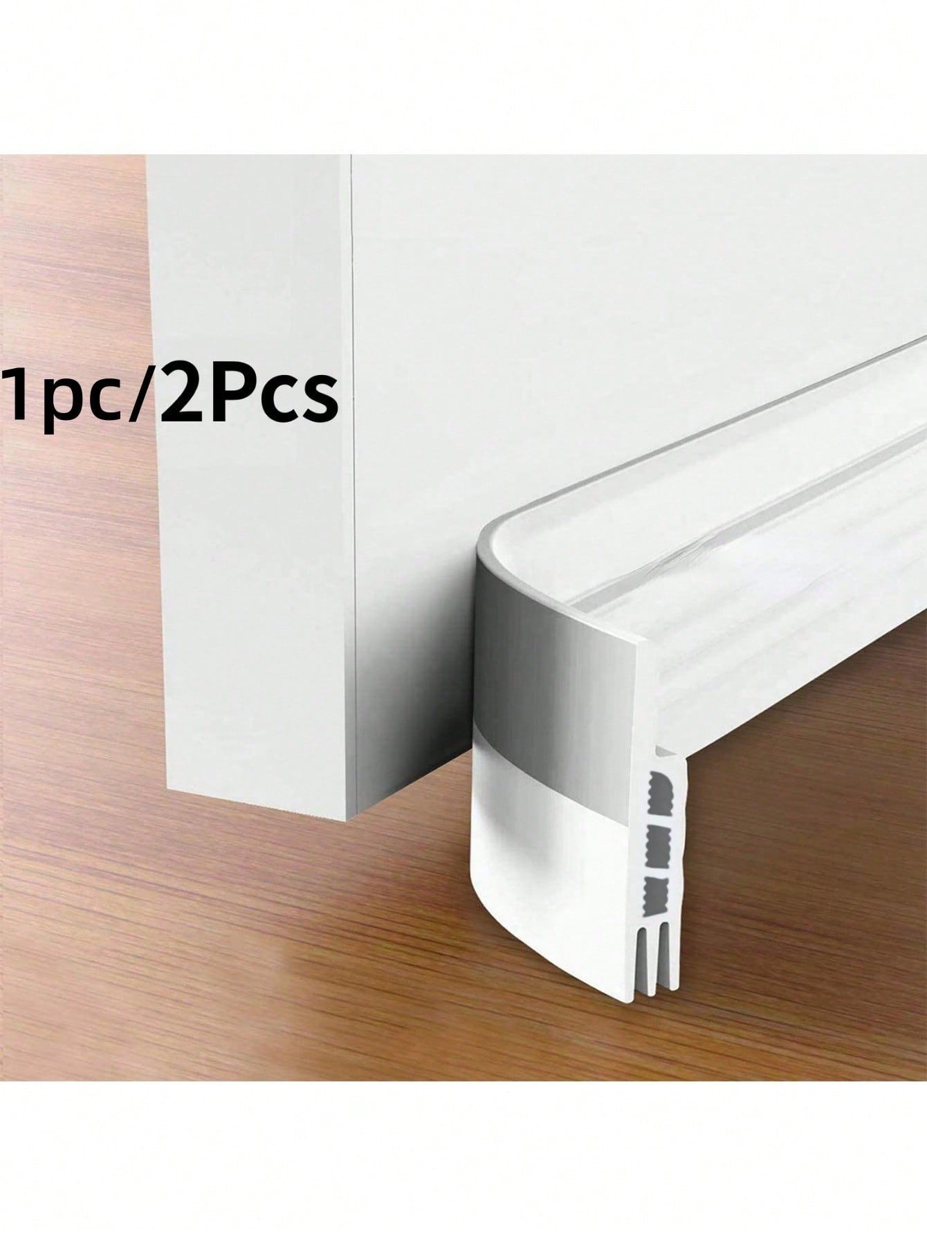 1 Pack Door Draft Stopper, Under Door Sweep For Exterior & Interior Doors, Weather Stripping Door Seal, Garage Window Blocker Noise Cold Air Insulation, Draft Guard,Door