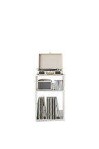 3-Tier Record Player Stand | Vinyl Storage for 100 Albums & End Table – MIRA