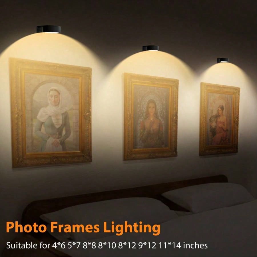 Battery Powered LED Wall Light with Remote – Wireless Art Light | MIRA