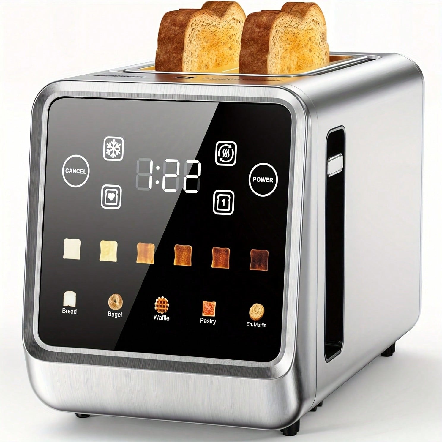 900W Smart Toaster 2-Slice | Touch Screen & Memory Function – MIRA