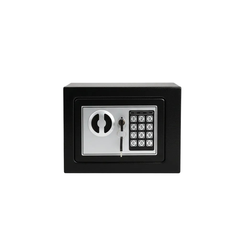 Digital Safe Box | 0.2 Cu Ft Fireproof Steel Home Safe with Hidden Storage – MIRA