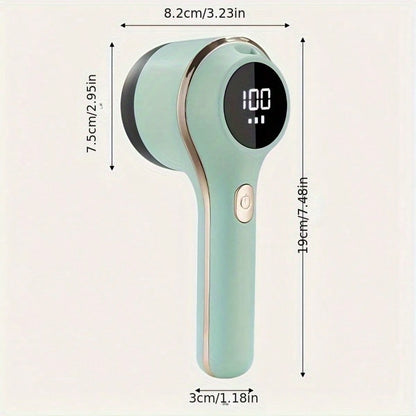 Sweater Shaver Electric Fabric Shaver Lint Collection Lint Remover For Clothes Model BB-001 With 3-Gear Mode USB Charging Cable & Detachable Battery