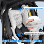 3-in-1 Baby Car Seat Head Support – Newborn Infant Insert | MIRA