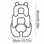 3-in-1 Baby Car Seat Head Support – Newborn Infant Insert | MIRA