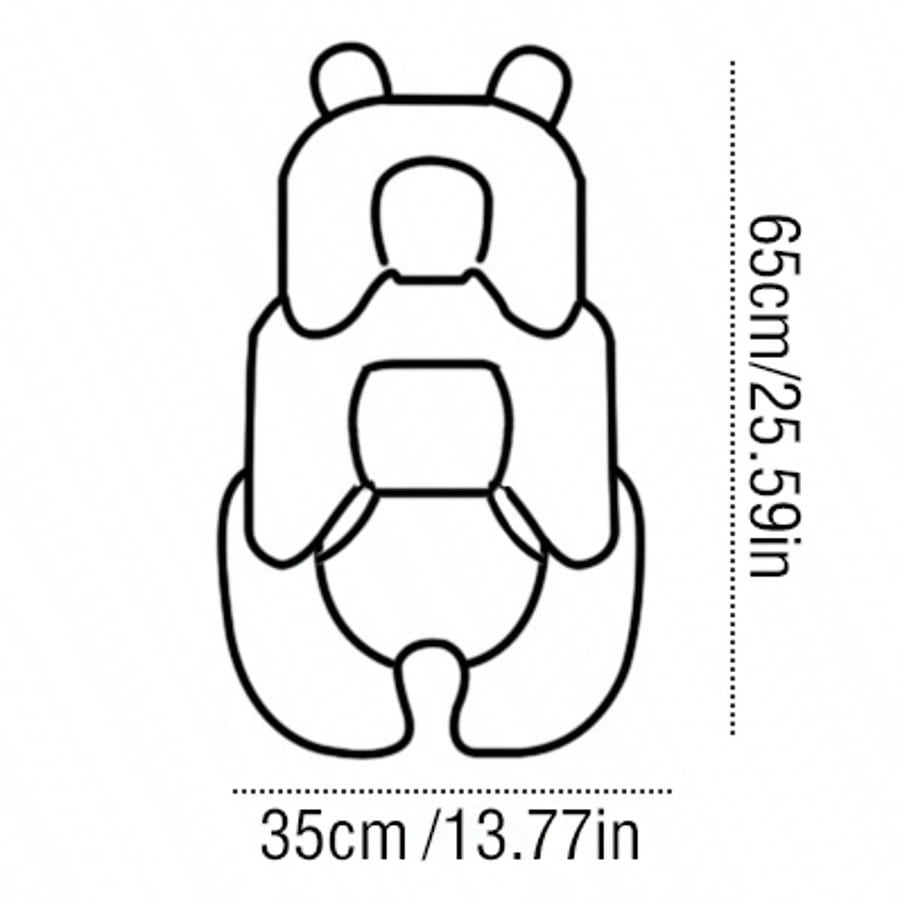 3-in-1 Baby Car Seat Head Support – Newborn Infant Insert | MIRA