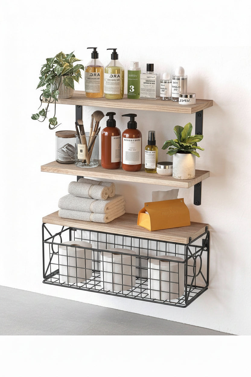 Bathroom Shelves Over Toilet