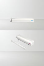 Retractable Wall Clothesline | Space-Saving 4-5 Rope Drying Rack with Towel Bar & Hooks