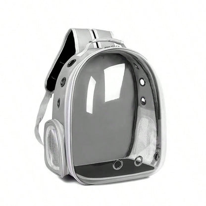 Cat Backpack, Pet Bubble Backpack, Pet Capsule Backpack, Small Space Pet Travel Bag, Waterproof And Breathable Pet Harness Approved By The Airline, Suitable For Travel, Hiking, Walking And Outdoor Use
