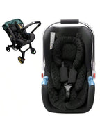 3-in-1 Baby Car Seat Head Support – Newborn Infant Insert | MIRA