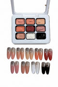 9 Colors Smudge Gel Polish | High Pigment Nail Gel | Salon DIY | MIRA