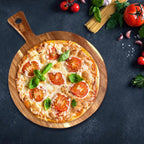 Wooden Pizza Board & Charcuterie Board – Large Wood Cutting Board | MIRA