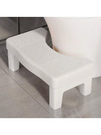 Non-Slip Toilet Stool | Ergonomic U-Shaped Bathroom Footstool – MIRA