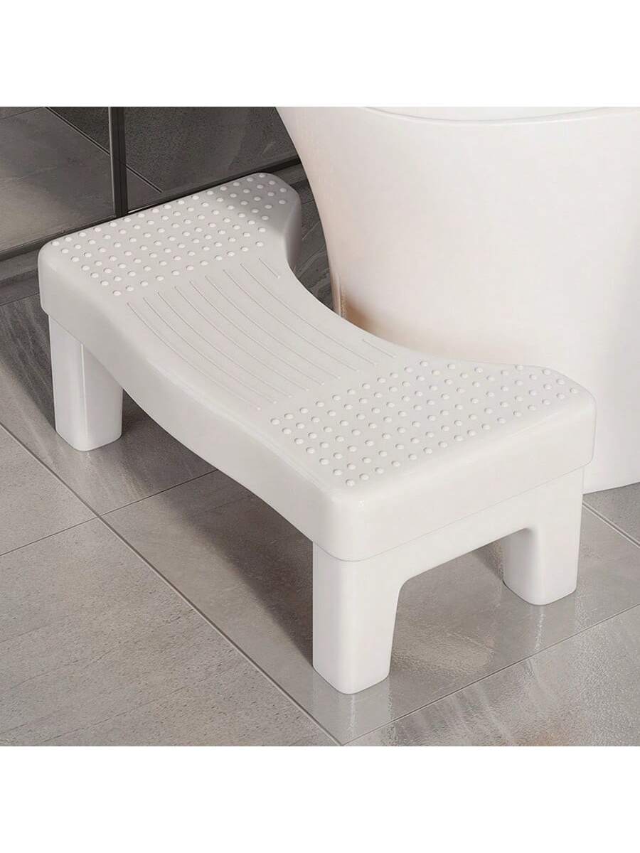 Non-Slip Toilet Stool | Ergonomic U-Shaped Bathroom Footstool – MIRA