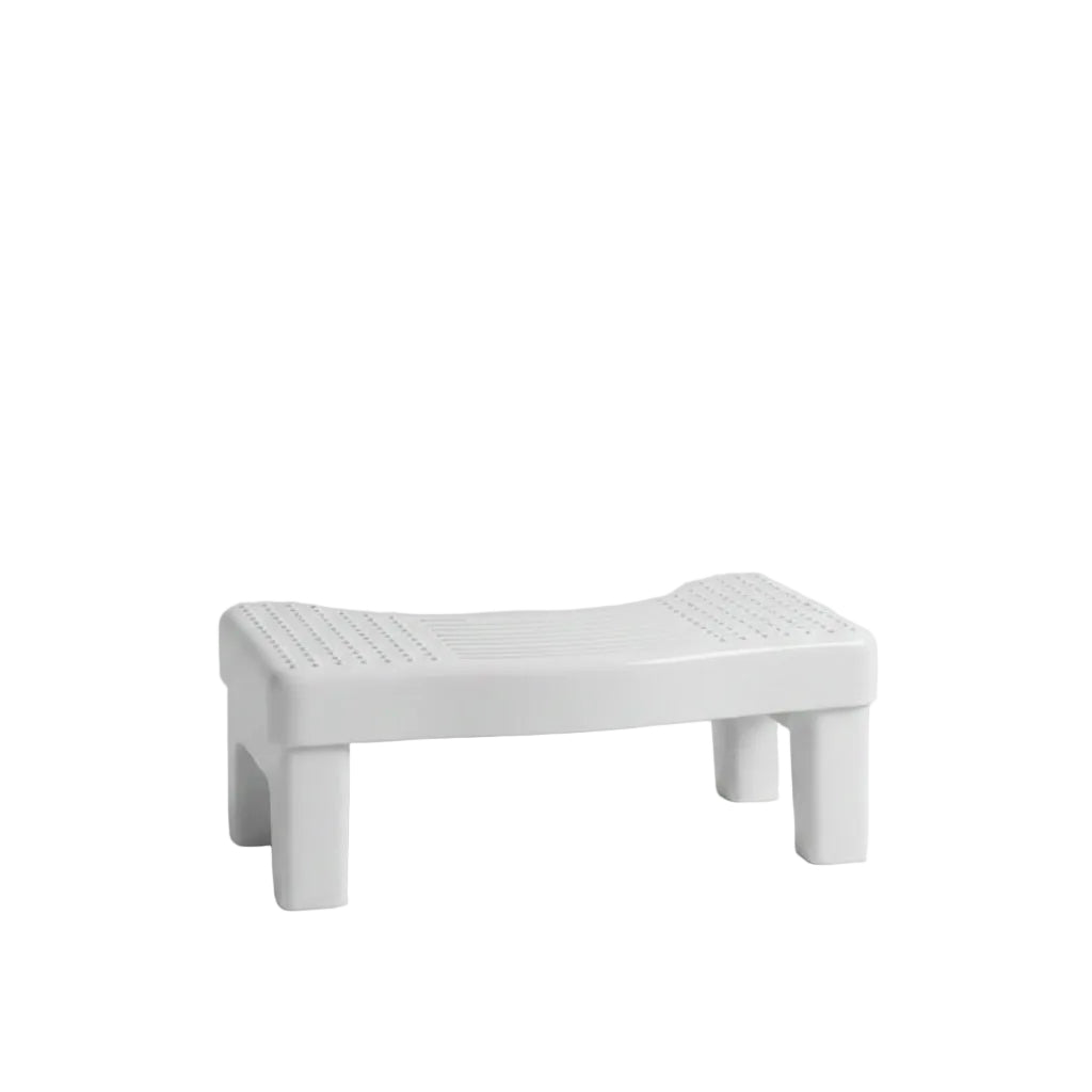 Non-Slip Toilet Stool | Ergonomic U-Shaped Bathroom Footstool – MIRA