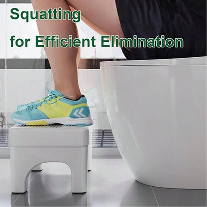 1Pc Non-Slip Toilet Stool, Toilet Stool Household Thickened Toilet Footstool, Thickened Foot U-Shaped Footstool, Comfortable And Stable Sitting, Pregnant Woman Footstool