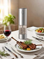 Electric Salt & Pepper Grinder Set USB Rechargeable – 2-Piece | MIRA