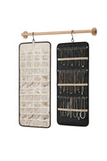 Large Capacity Jewelry Organizer Hanging Bag | Wall-Mounted Closet Storage – MIRA