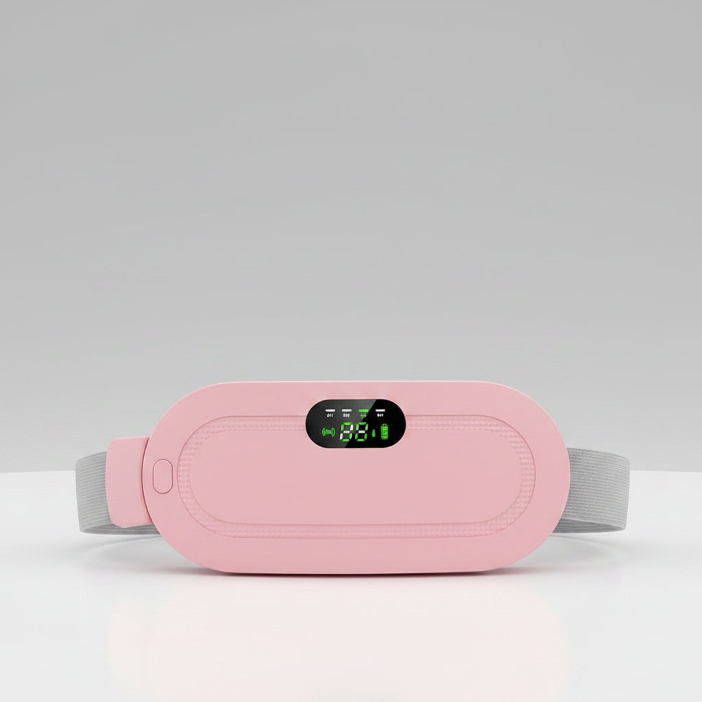 Menstrual Heating Pad Uterus Warmer Belt with Vibrating Massage
