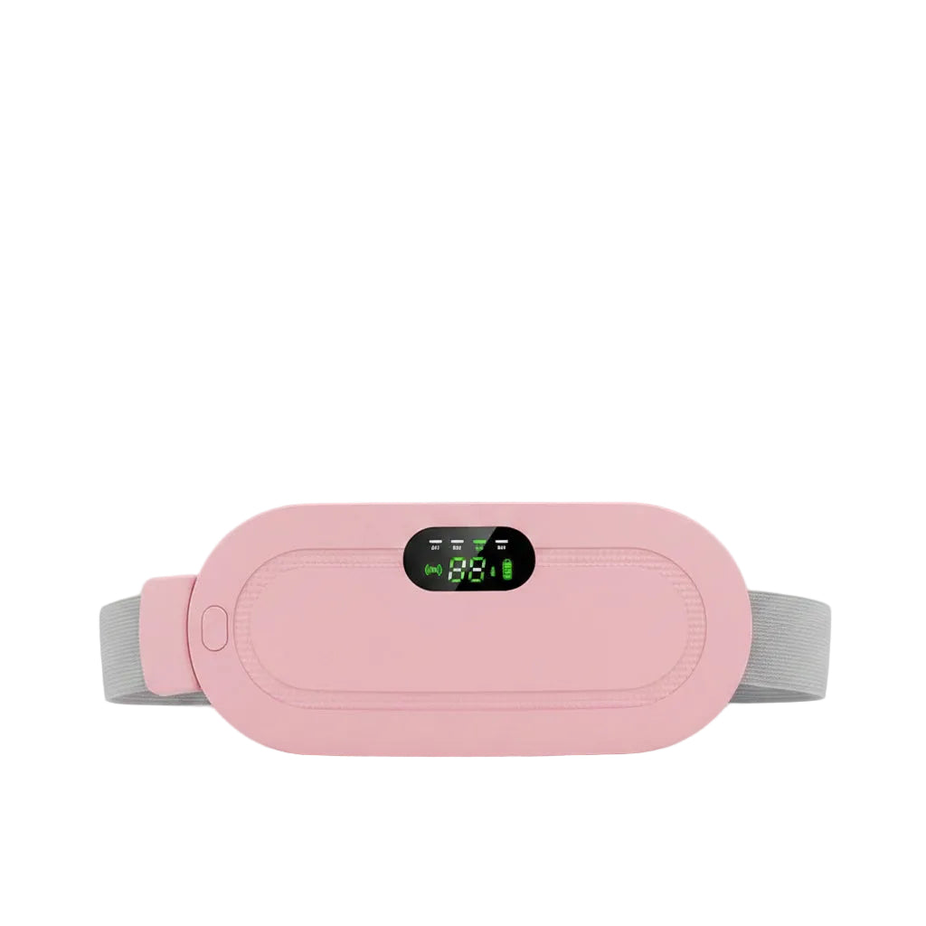 Menstrual Heating Pad & Uterus Warmer Belt | Vibrating Massage for Period Cramp Relief