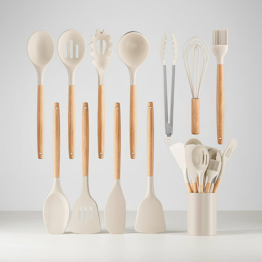 Silicone Cooking Utensil Set