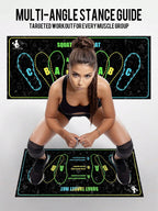 Non-Slip Silicone Squat Mat 35x80cm – 1000GSM Yoga & Fitness Training Mat | MIRA