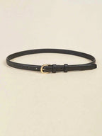 Fashion Metal Buckle Thin Belt – Adjustable Versatile Belt for Women | MIRA