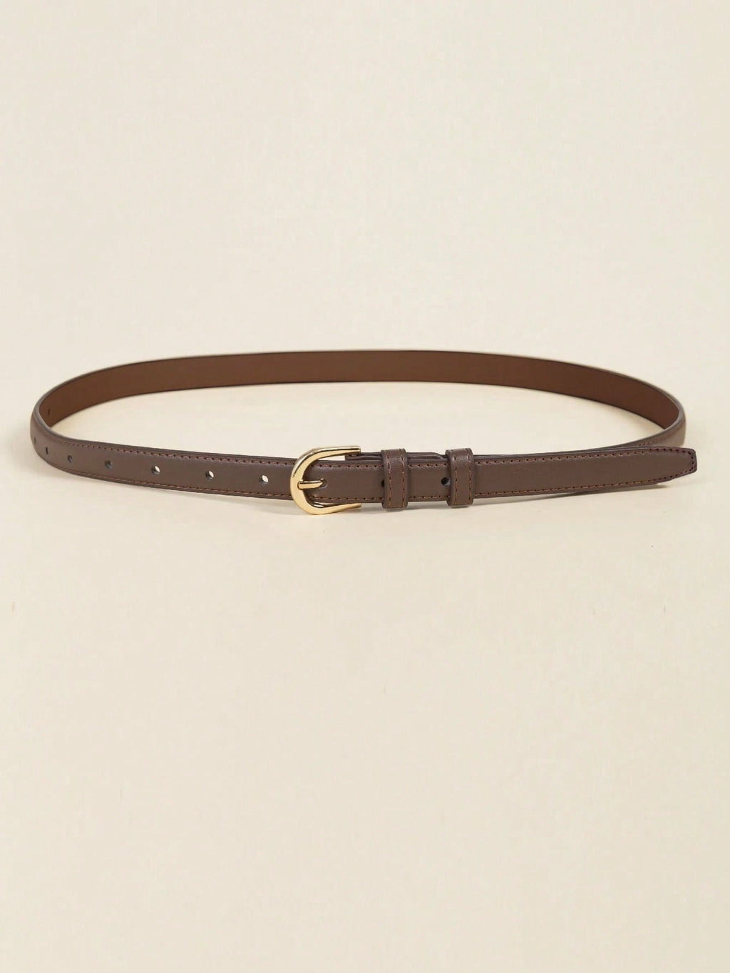 Fashion Metal Buckle Thin Belt – Adjustable Versatile Belt for Women | MIRA