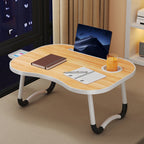 Foldable Laptop Bed Table with Storage Drawer & Cup Holder – Portable Desk | MIRA