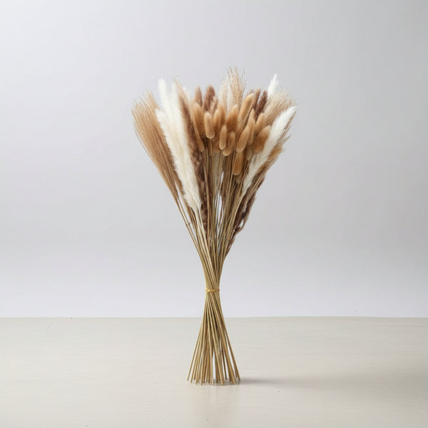 100 PCS Pampas Grass Bundle