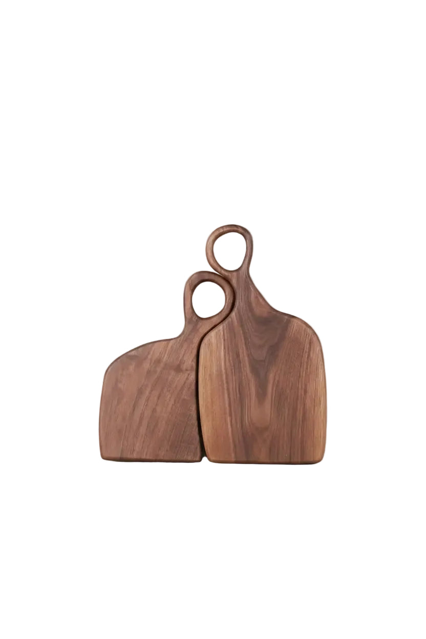 Walnut Cutting Boards Set of 2 | Premium Wood Kitchen Chopping Boards – MIRA