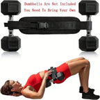 Adjustable Waist Weight Belt – Home Gym Dumbbell Training & Hip Shaping | MIRA