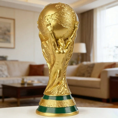 FIFA FIFA Resin Football Trophy Award Suitable For Canada, Mexico, USA Events, With Classic Cup And Trophy Design, For Collection Display, Birthday Party Decoration, Office Display Gift, Sports Fans Gift