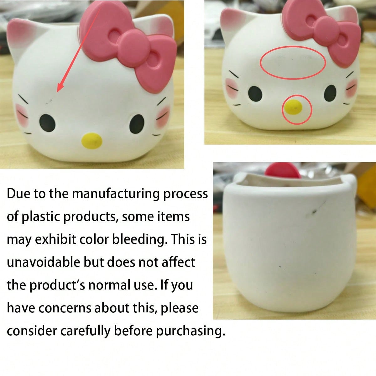 1pc Sanrio Hello Kitty Pen Holder Cosmetic Storage Box Cute Cartoon Desktop Organizer Multi-Functional Storage For Pens/Markers/Brushes Office Home Gift For Girls Halloween Christmas